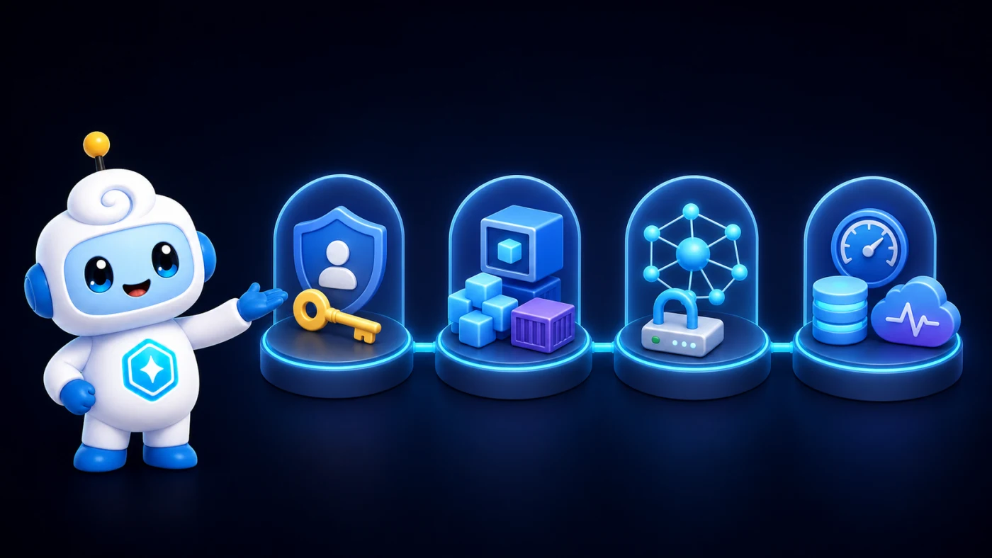 Aura presents a visual map of identity, compute, networking, and Azure operations skills.
